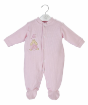 DANDELION Sleepsuit "Rabbit Star" Pink